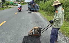 Sửa chữa, đảm bảo ATGT nhiều đoạn QL1 qua Cà Mau sau phản ánh của Báo Giao thông