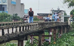 Thái Bình: Cầu dân sinh xuống cấp nghiêm trọng, dân phải đi đường vòng