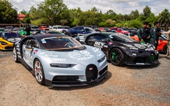 Bộ đôi Bugatti Chiron của đại gia Campuchia sẽ đến Việt Nam trong hành trình Gumball 3000