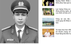 Truy thăng cấp bậc cho thiếu tá công an hy sinh khi làm nhiệm vụ trong bão Yagi