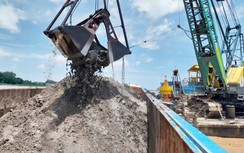 Cát từ Đồng Tháp về cao tốc Cần Thơ - Cà Mau nhanh hơn, nhiều hơn