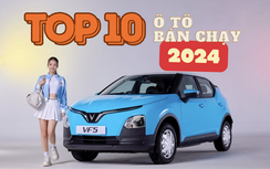 Top 10 ô tô bán chạy 2024: VinFast VF 5 đỉnh bảng