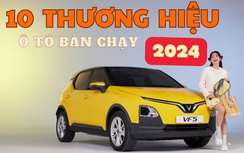 TOP 10 thương hiệu ô tô bán chạy nhất Việt Nam năm 2024