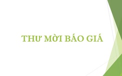 Mời báo giá vật tư sơn kẻ duy tu đường cất, hạ cánh sân bay Nội Bài