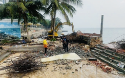Tháo dỡ công trình lấn biển Vũng Tàu 1.049m2
