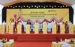 Hà Tĩnh: Khởi công khu đô thị sinh thái kiểu mẫu đầu tiên