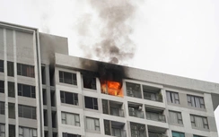 TP.HCM: Cứu người mắc kẹt, hỗ trợ hơn 300 cư dân khỏi đám cháy chung cư Riverside