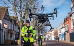 Cảnh sát Anh triển khai máy bay không người lái rút ngắn thời gian ứng phó khẩn cấp