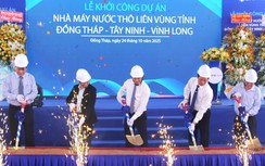 Khởi công nhà máy nước thô liên vùng Đồng Tháp - Tây Ninh - Vĩnh Long