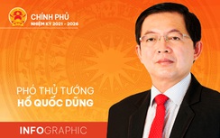 Infographic: Sự nghiệp tân Phó Thủ tướng Hồ Quốc Dũng