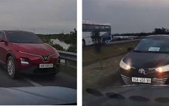 Hải Phòng: Xử phạt hai tài xế ô tô đi ngược chiều trên tuyến Tân Vũ - Lạch Huyện