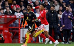 Ngoại hạng Anh: Amad Diallo lập tuyệt phẩm trong ngày Man United bị Nottingham cầm hòa