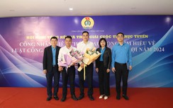 Hai đoàn viên ngành Xây dựng được vinh danh tại Cuộc thi tìm hiểu Luật Công đoàn và BHXH