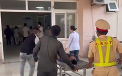 Cảnh sát giao thông Gia Lai dẫn đường đưa người đàn ông đi cấp cứu