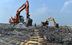 Hà Nội chi hơn 12 tỷ đồng sửa chữa hai đầu cầu Thăng Long