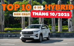 TOP 10 ô tô hybid bán chạy tháng 10: Innova Cross trở lại dẫn đầu