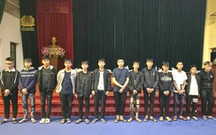 Bắt nhóm quái xế cầm hung khí diễu phố ở Bắc Ninh