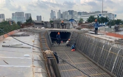 Nhà thầu đua tiến độ thi công nút giao An Phú