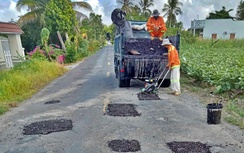Hơn 60 tỷ đồng nâng cấp mặt đường quốc lộ 63 qua Cà Mau