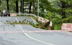 Nhiều tuyến đường đèo tại khu vực miền Trung - Tây Nguyên sạt lở nghiêm trọng