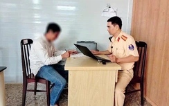 Xử phạt tài xế đầu kéo vi phạm chuyển làn trên quốc lộ 1A qua Đồng Nai