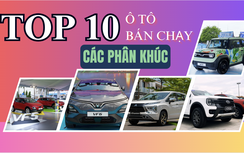Những ô tô bán chạy nhất các phân khúc