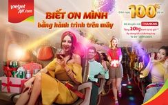 Vietjet khởi động chuỗi ưu đãi "Biết ơn mình" với triệu vé bay giảm giá đến 100%