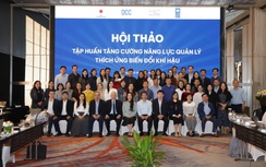 Thích ứng biến đổi khí hậu gắn với chính quyền 2 cấp