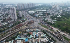 Ngắm đại công trường An Phú từ trên cao: Các trục giao thông lớn đang nối nhịp