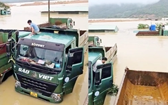 40 công nhân cao tốc bị cô lập giữa lũ dữ: Nước lên quá nhanh, chia nhau từng gói mì tôm