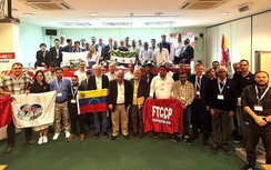 Công đoàn Xây dựng VN dự Đại hội Công đoàn Xây dựng, Vật liệu xây dựng và Gỗ quốc tế