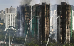 Vụ cháy chung cư tại Hong Kong làm dấy lên lo ngại rủi ro cháy nổ từ giàn giáo tre