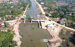 Thanh Hóa: Tăng tốc hoàn thành cống ngăn mặn sông Càn dịp cuối năm 
