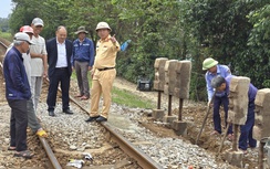 Đóng 3 lối đi tự mở gây mất an toàn giao thông trên tuyến đường sắt qua Đà Nẵng