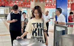 Khách đi tàu Cát Linh - Hà Đông sẽ sử dụng hệ thống soát vé định danh, sinh trắc học