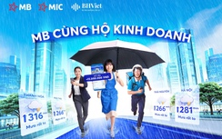 Nhẹ gánh âu lo nhờ có MB bảo vệ nguồn thu nhập mùa bão