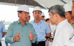 Bộ trưởng Trần Hồng Minh kiểm tra cao tốc Cần Thơ - Cà Mau