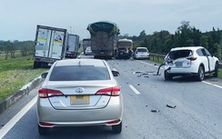 Điều tra vụ 6 ô tô va chạm liên hoàn trên cao tốc Hà Nội - Thái Nguyên