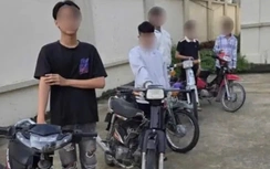 Tạm giữ 17 xe máy của nhóm thanh, thiếu niên tụ tập lúc rạng sáng ở Tây Ninh