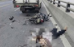 Hải Phòng: Đâm vào xe tải đang đỗ trên cầu, người đàn ông tử vong tại chỗ