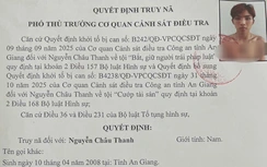 An Giang: Truy nã đối tượng bắt giữ người trái pháp luật và cướp tài sản
