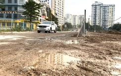 Hà Nội: Đường Nguyễn Cảnh Dị kéo dài sắp thoát cảnh nắng bụi, mưa lầy