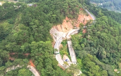 Lâm Đồng: Thông đèo D’ran sau hơn 40 ngày sạt lở, hạn chế phương tiện trọng tải lớn