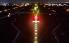 4km đường băng Long Thành sáng rực đèn, chuẩn bị đón chuyến bay kỹ thuật đầu tiên