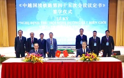 Ký kết Nghị định thư Đường sắt biên giới Việt - Trung, thống nhất vận tải liên vận quốc tế