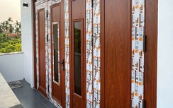 Nhôm vân gỗ dần phổ biến trong các công trình xây dựng