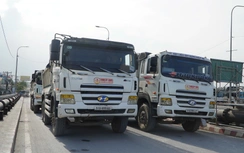 Cận cảnh thử tải cầu Bình Phước 1 bằng 14 xe tải, chuẩn bị cho ngày thông xe