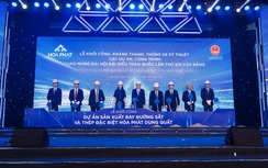 Khởi công Nhà máy sản xuất ray đường sắt tốc độ cao hơn 10.000 tỷ đồng