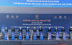 Đồng loạt khởi công Dự án thành phần 1 thuộc tuyến đường sắt Lào Cai - Hà Nội - Hải Phòng