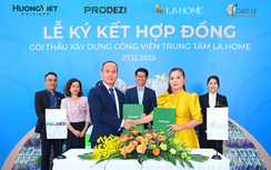 Cao Lê Land Concept và Prodezi ký kết hợp đồng, khởi công Công viên Trung tâm LA Home